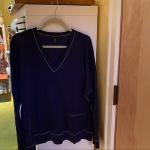 Eileen Fisher Lovely Wool V-Neck Sweater